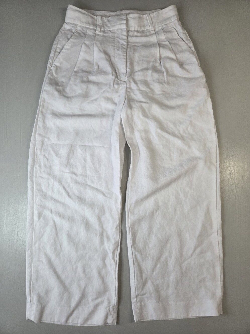 Aritzia The Effortless Pant Cropped CruiseLinen